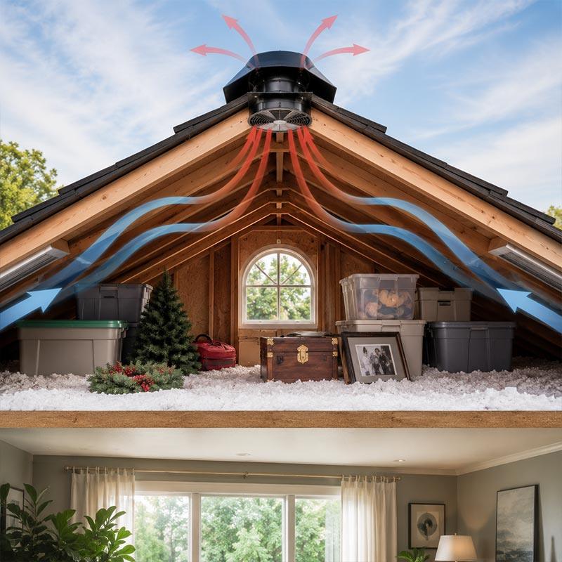 attic fan installation